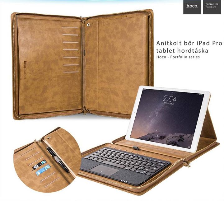 Elegáns és stílusos antikolt bőr iPad tok és táska!📱💼