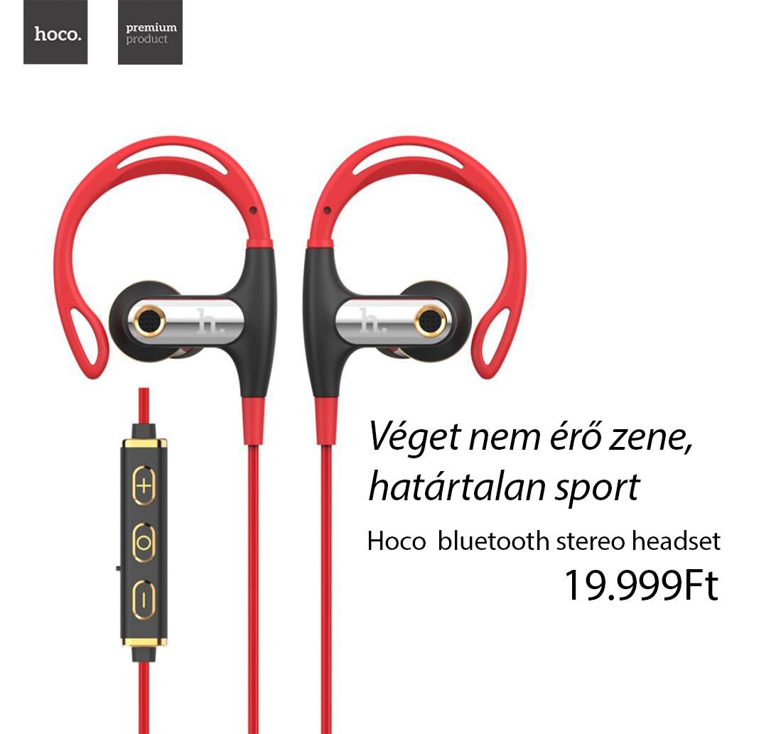 Sportolás közben feltüzeli a testet és közben megnyugtatja a lelket. 🚴‍♂🎧🎶 Hoco  bluetooth stereo headset multicsatlakozással a tökéletes edzőpartner! További infóért katt ide:...