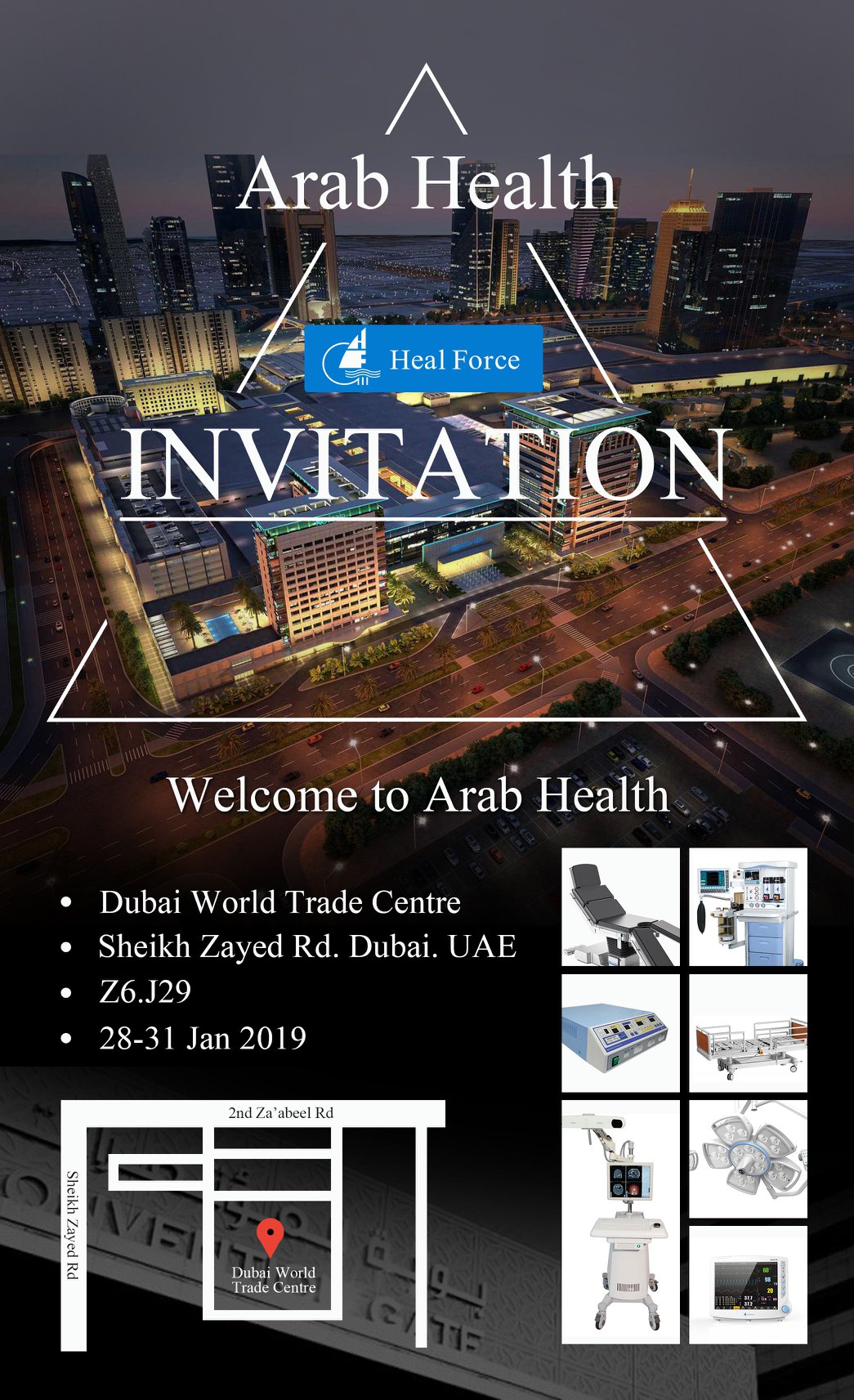 Join us at Arab Health!