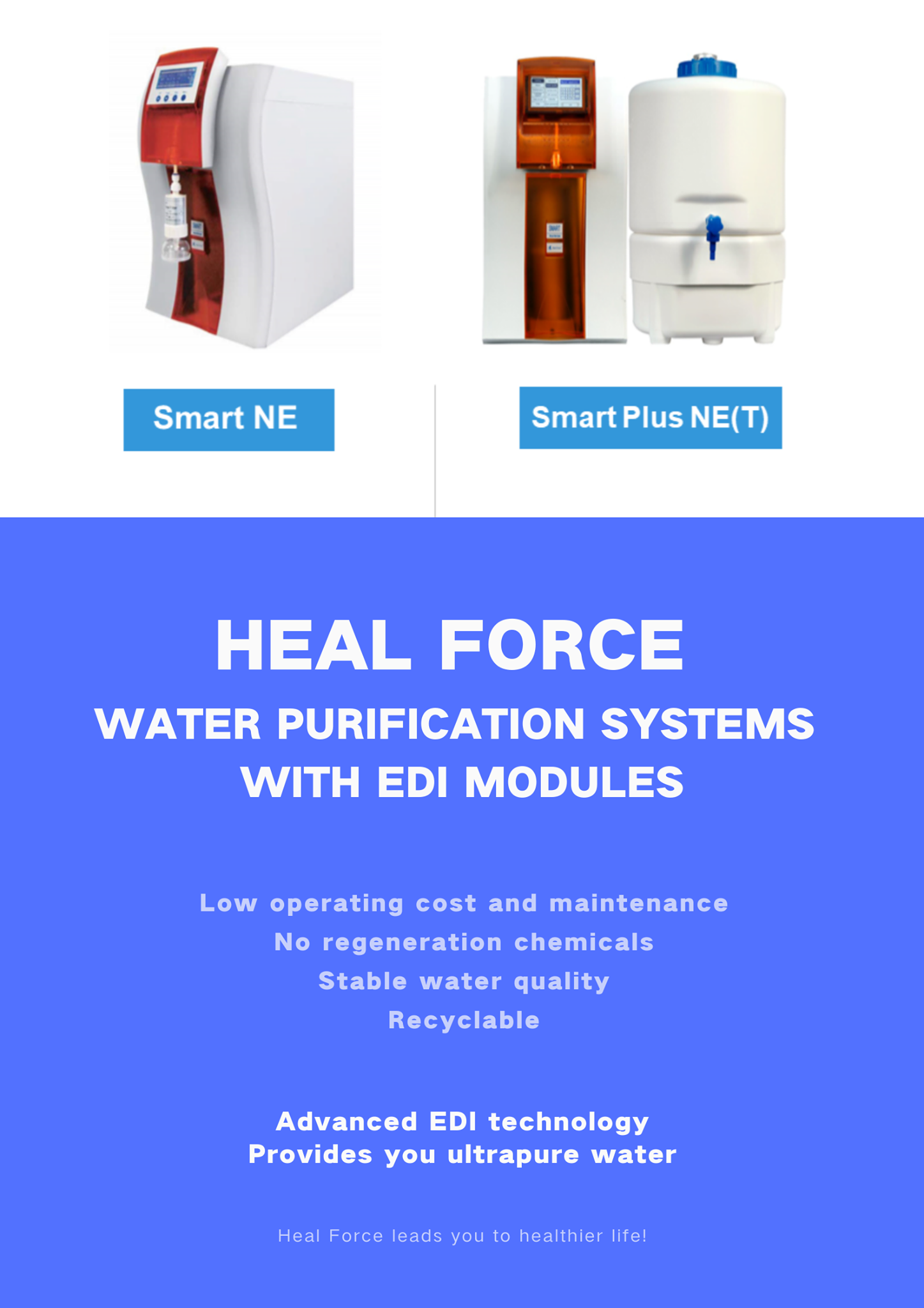 Why do we recommend water purification systems with EDI modules? #waterpurification #purewater #ultrapurewater #labwater #EDI