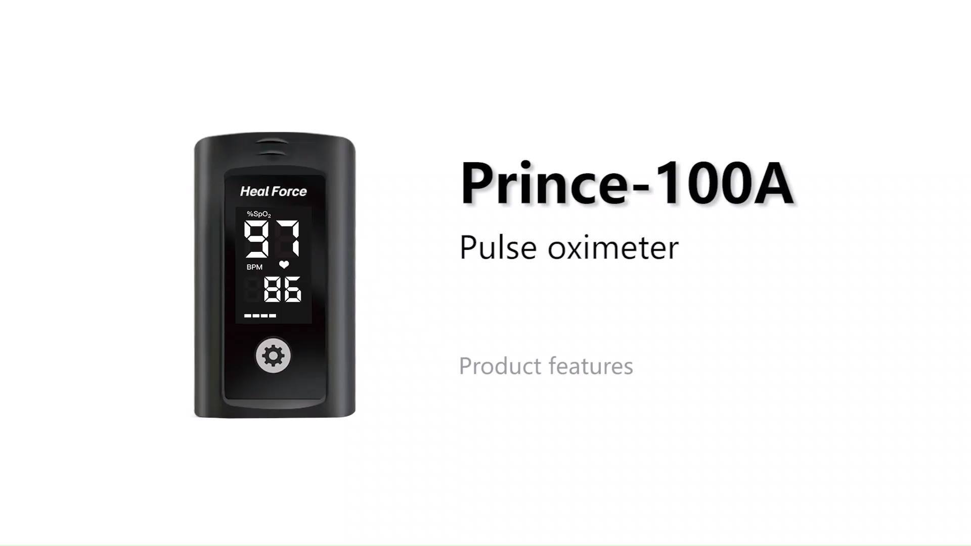 Heal Force Prince-100A | Fingertip Pulse Oximeters