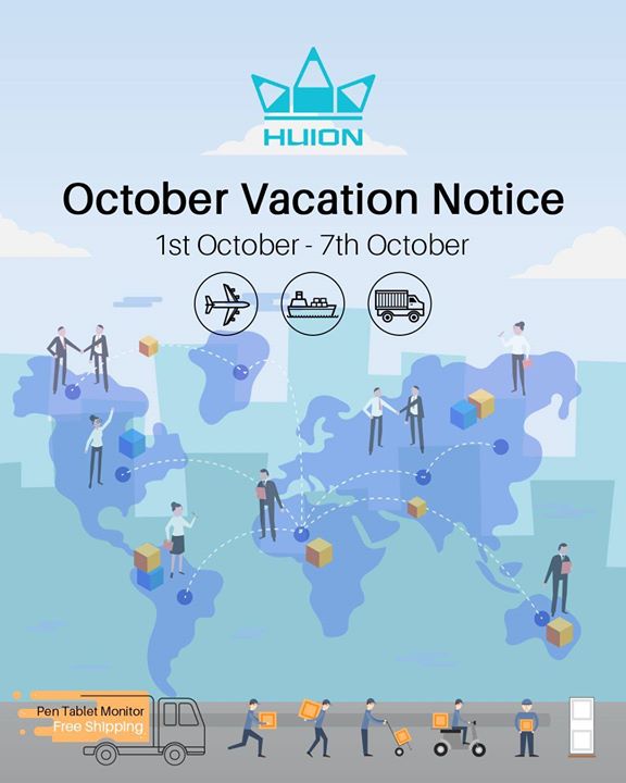 October Vacation Notice