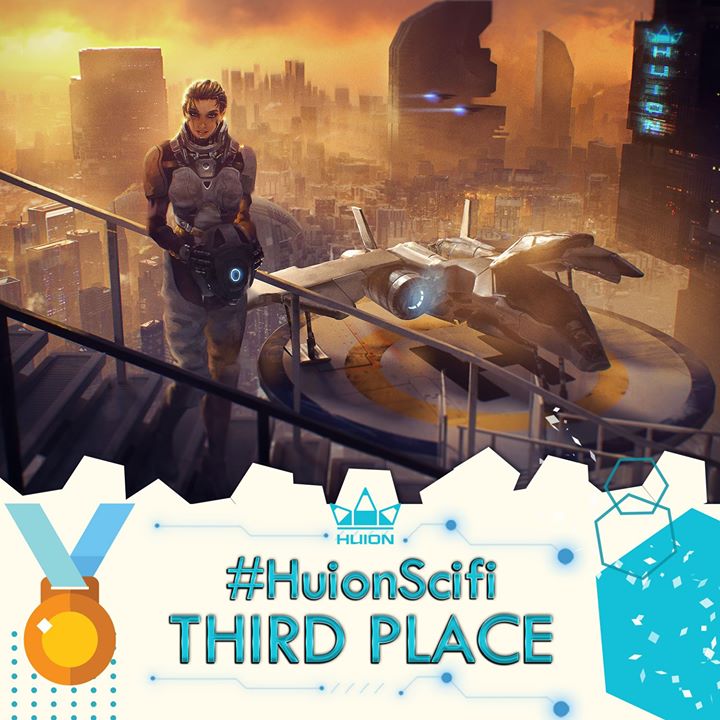 Congratulation to #HuionScifi TOP THREE! 