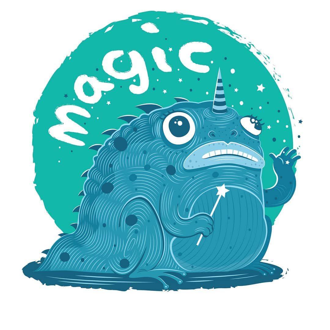 Lovely #FridayFeature from somezen "•Any frog wants some magic•