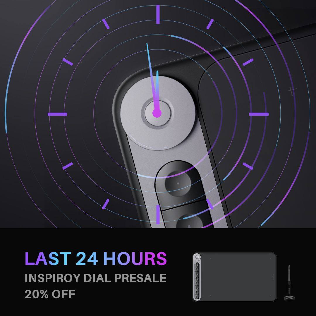 Inspiroy Dial Q620M presale will end on Nov 15th 00:00 PDT. 