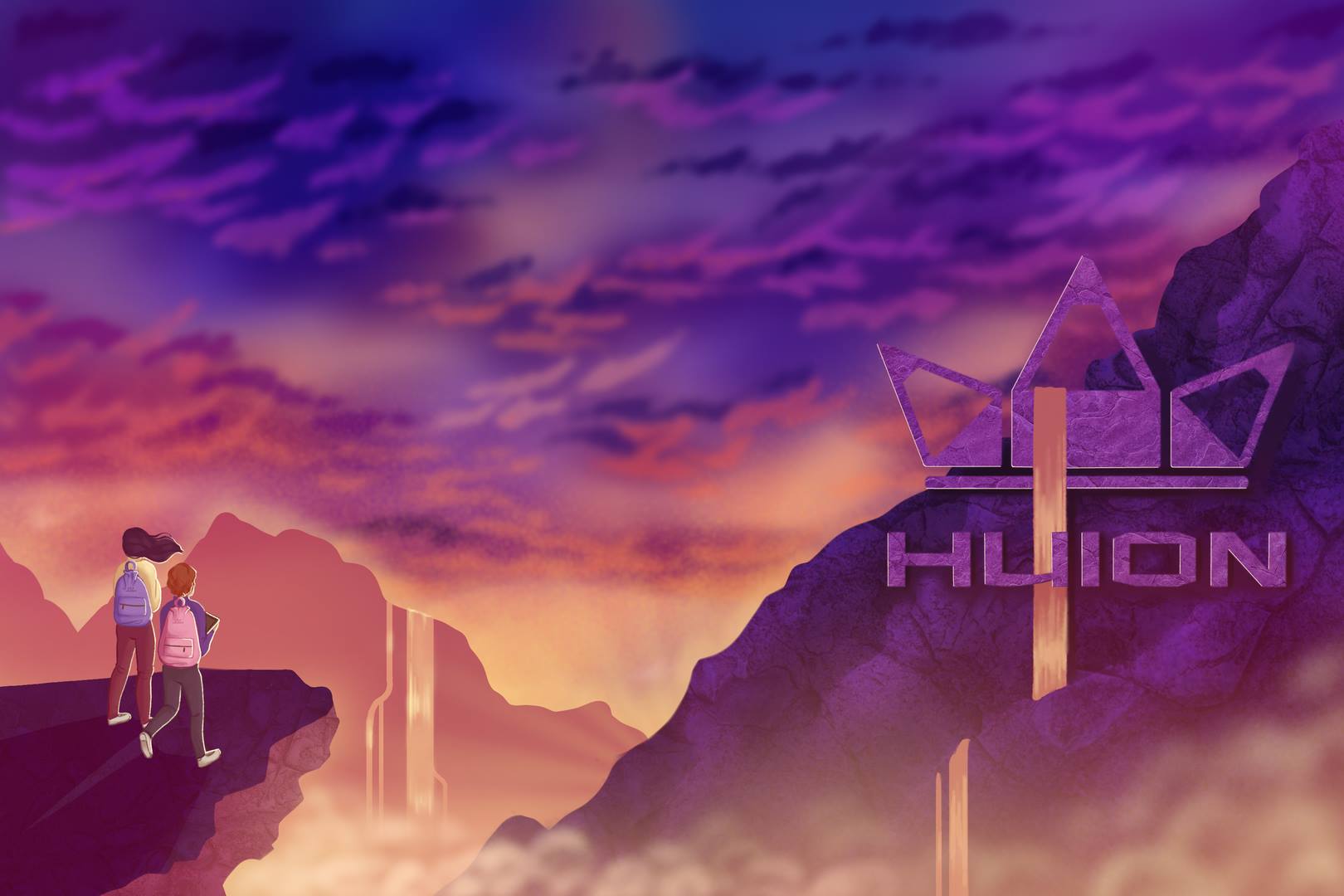 mwalart's entry for #HuionJourney ! "Two artists embark on an unforgettable journey... Together "