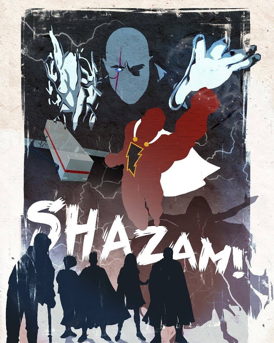 @spoon_of_insp (INS)'s alternative poster for the film @shazammovie for the competition