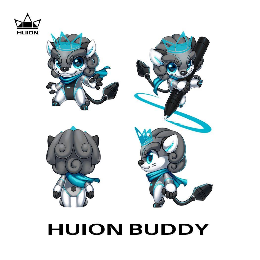 First, let's meet our mascot✨✨✨ Name: Huion Buddy