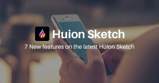 7 NEW features on the latest Huion Sketch update! 