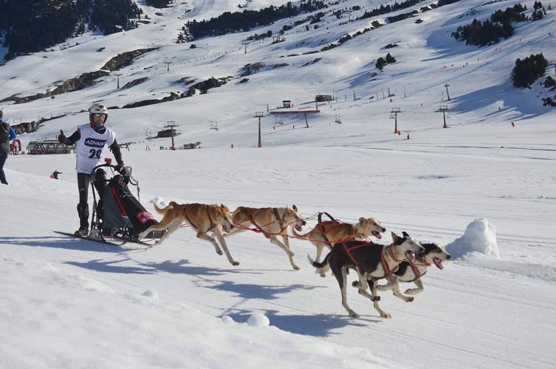 No todo va a ser ciclismo. Y es que hasta sin ruedas y sobre nieve se puede llevar uno de nuestros GPS.