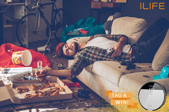 Tag that one friend who could really use a professional cleaning help… for a chance to actually win a V8s! Win it and you can decide whether to keep the prize for yourself or bestow it upon a friend in need.