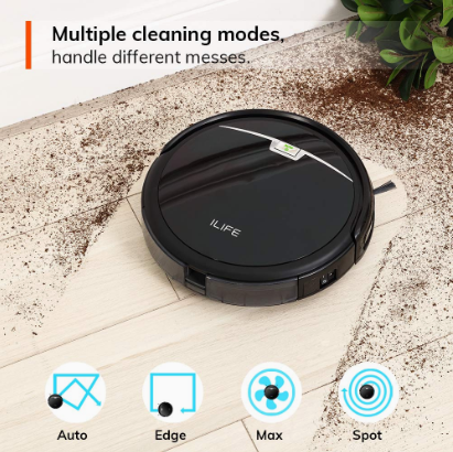 ILIFE A4sPro multiple cleaning modes.