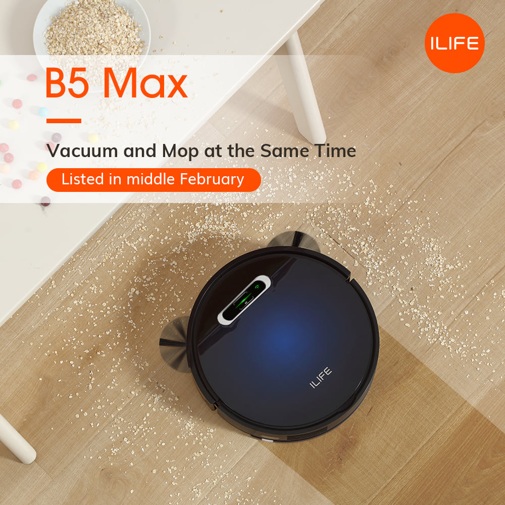 ILIFE B5 Max - vacuum and mop at the same time.