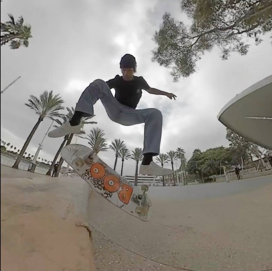 🌴 Boo Johnson is tearing up #LA. Having an absolute blast with the #Insta360 ONE X. 📹：Nathan Avila