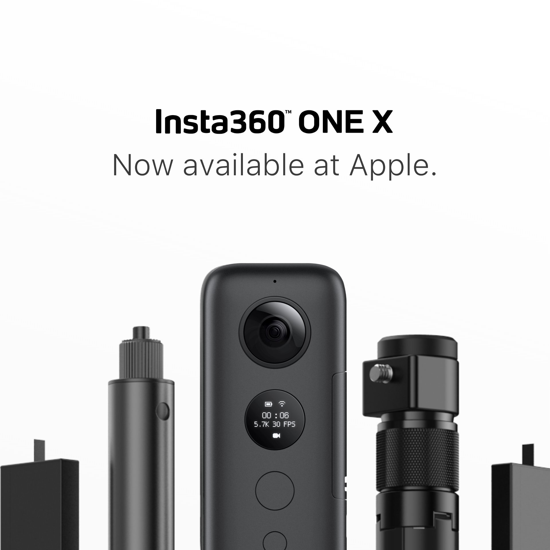 The Apple bundle for the #Insta360 ONE X is the perfect way to get started with the world's best action cam. 🤟 Available now at Apple: