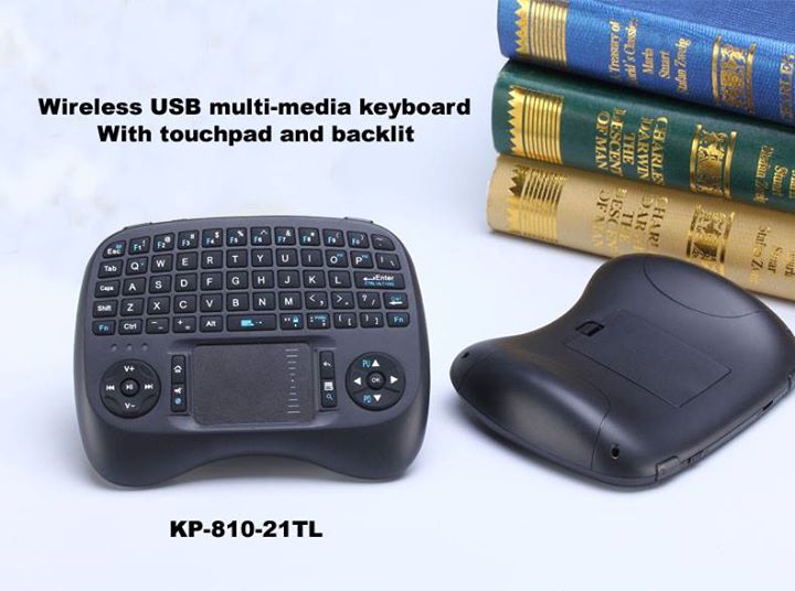 An exclusively designed USB multi-media keyboard with touchpad and backlit for Pi ,PC,