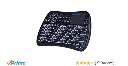 Free gift, ipazzport latest infrared learning function + RBG backlit mini keyboard. Only 15 keyboards are given, please contact me immediately via my email address: support@ipazzport.com or leave a comment. (We asked to buy on Amazon and leave a review, we will pay back in full via Paypal)