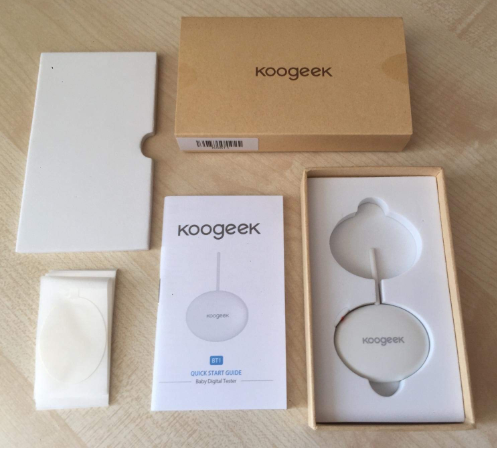 Well designed. Well made. Easy to use and adjust to the age of a child!! Yes, this is Koogeek wearable Smart Baby Thermometer. 😉