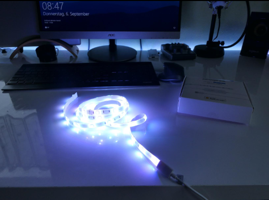 Still looking for something to decorate your home? Try #Koogeek Wi-Fi Enabled Smart LED Light Strip! ! "hey,siri,turn the light on" "OK, turn the light on"🤔it can make your home smarter and cooler!!