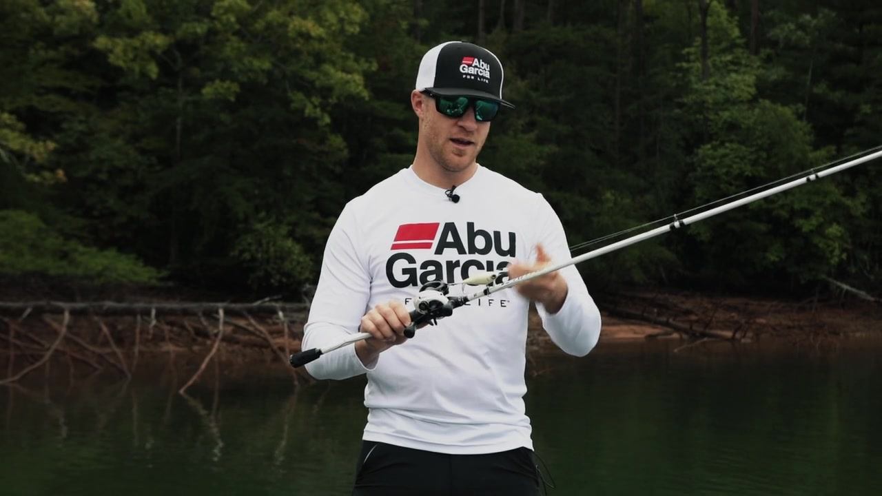 What's your favorite Abu Garcia rod? Check out what Bassmaster Eliter Series Pro Hunter Shryock has to say about one of his favorites, the Veritas.