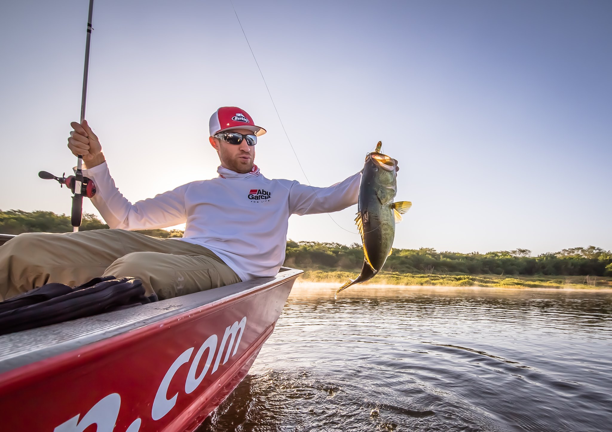 There are four seasons in a year. Our favorite is topwater season. The Revo Rocket with 41" inches per turn, is great for covering water and finding active fish. 