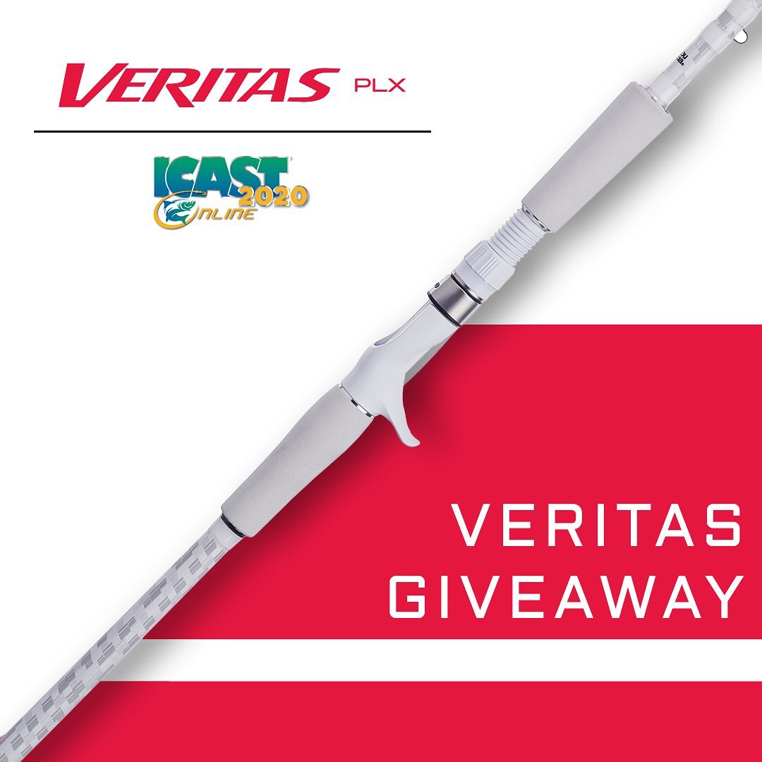 GIVEAWAY ALERT!! Who wants some unreleased gear?! We are giving away one of the NEW Veritas rods to TWO lucky winners for #AbuGarciaICAST2020. Here is how to enter:  