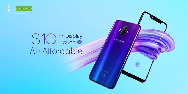 LEAGOO S10  In-display-Touch, AI, Affordable