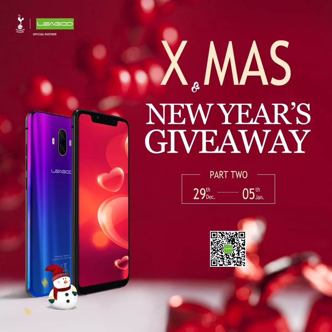 LEAGOO Happy New Year Giveaway🎉🎉🎉🎉