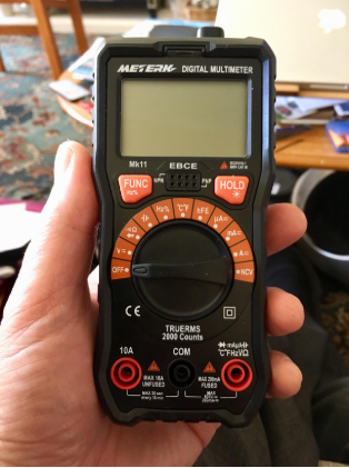 2000 Counts & Multi-function: Can display 2000 counts and test AC/DC voltage/current, diode, resistance, capacitance, frequency, duty cycle, temperature, continuity, NCV and hFE test with 10 auto-ranging.