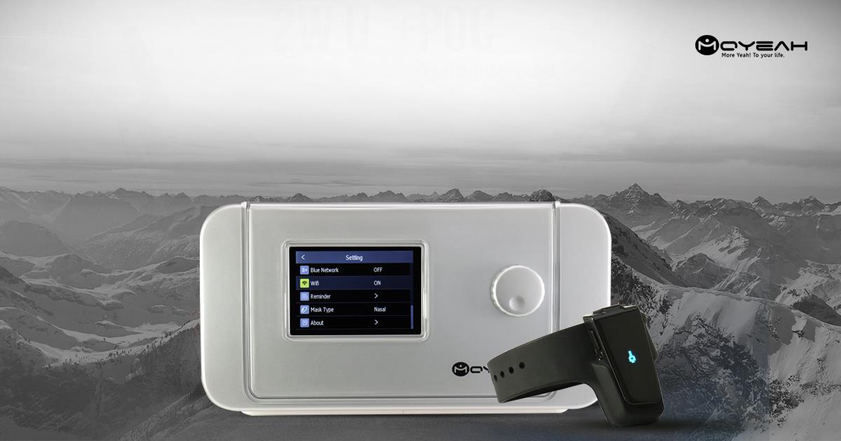 APAP PLUS Machine comes with WiFi and Bluetooth Oxygen Smart Watch. Know the best brand and choose your device wisely. 