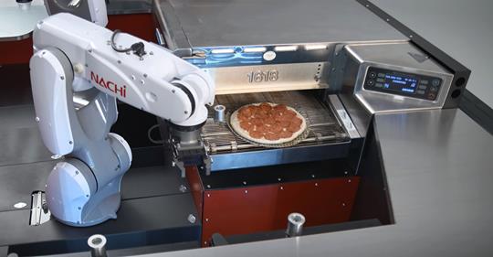 Pizza Hut to show a pie-making robot in a Toyota at SEMA auto show in Las Vegas