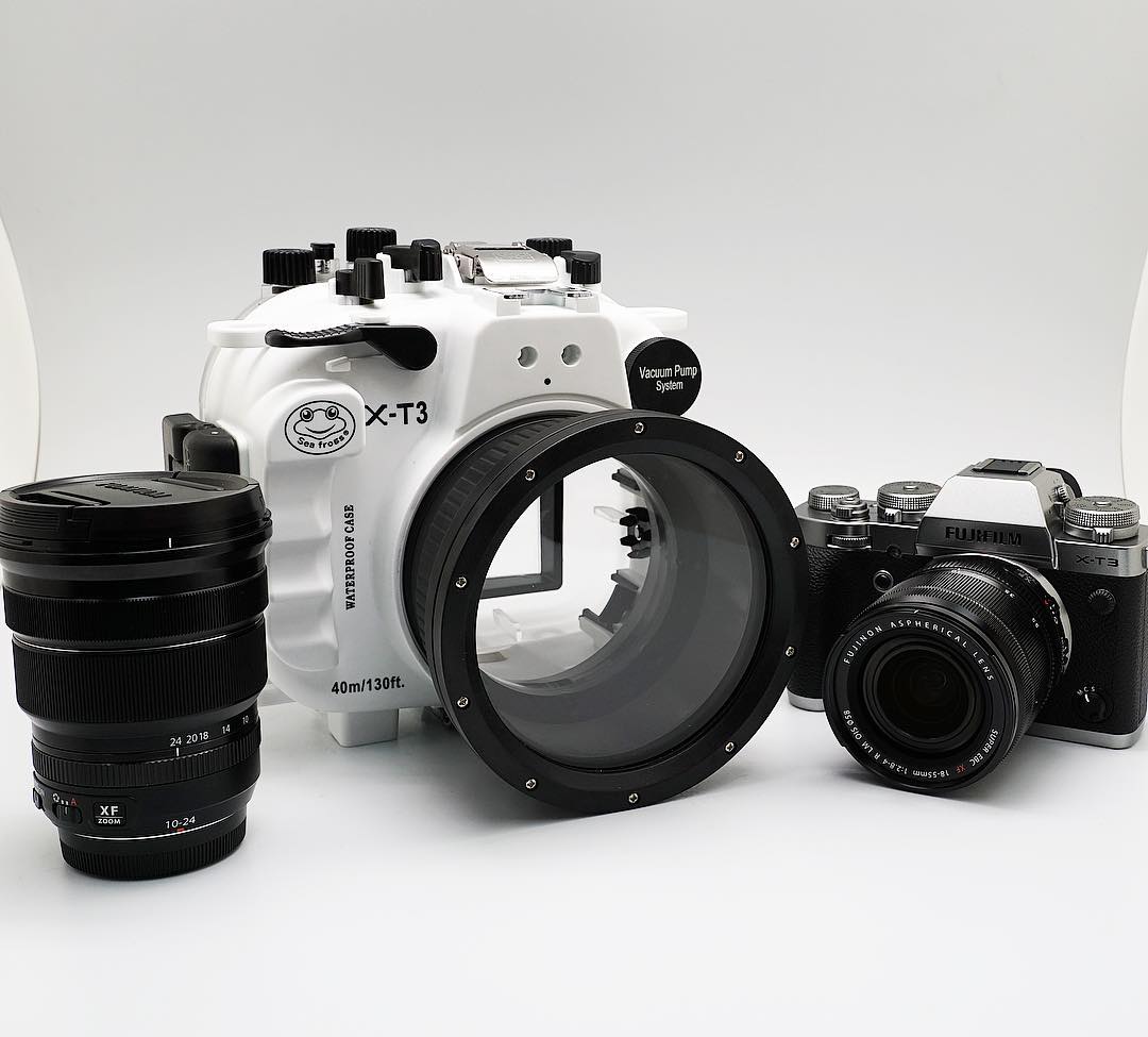 New Arrival Meikon.hk UW camera housing for Fujifilm X-T3.