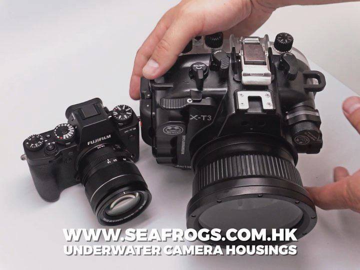 New Arrival Underwater camera housing for Fujifilm X-T3.