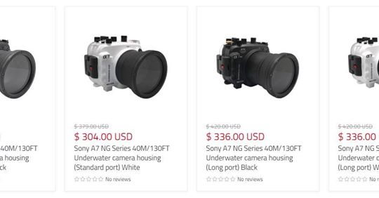 Summer Sale for Waterproof camera housing A7 NG Series 