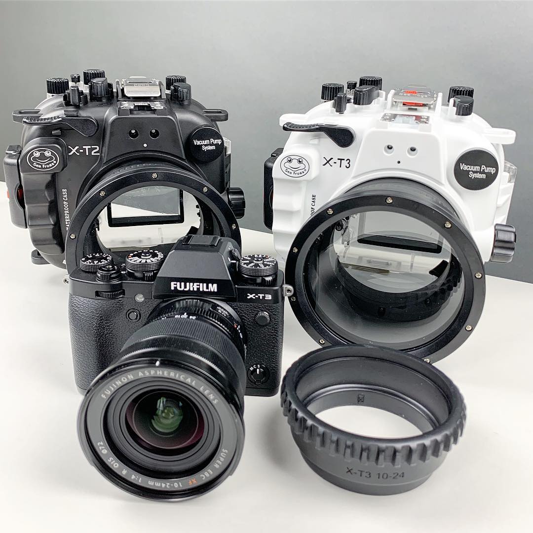 Newly released zoom gear for Fujinon XF10-24mm F4 lens. Works with underwater housings for Fuji X-T2 and X-T3 cameras.  Now available at www.meikon.com.hk website.