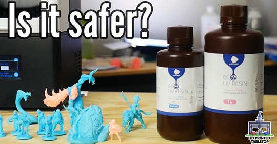 🧐Still hesitating whether to try Anycubic plant-based resin? 😁Originally posted by@ 3D Printed Tabletop