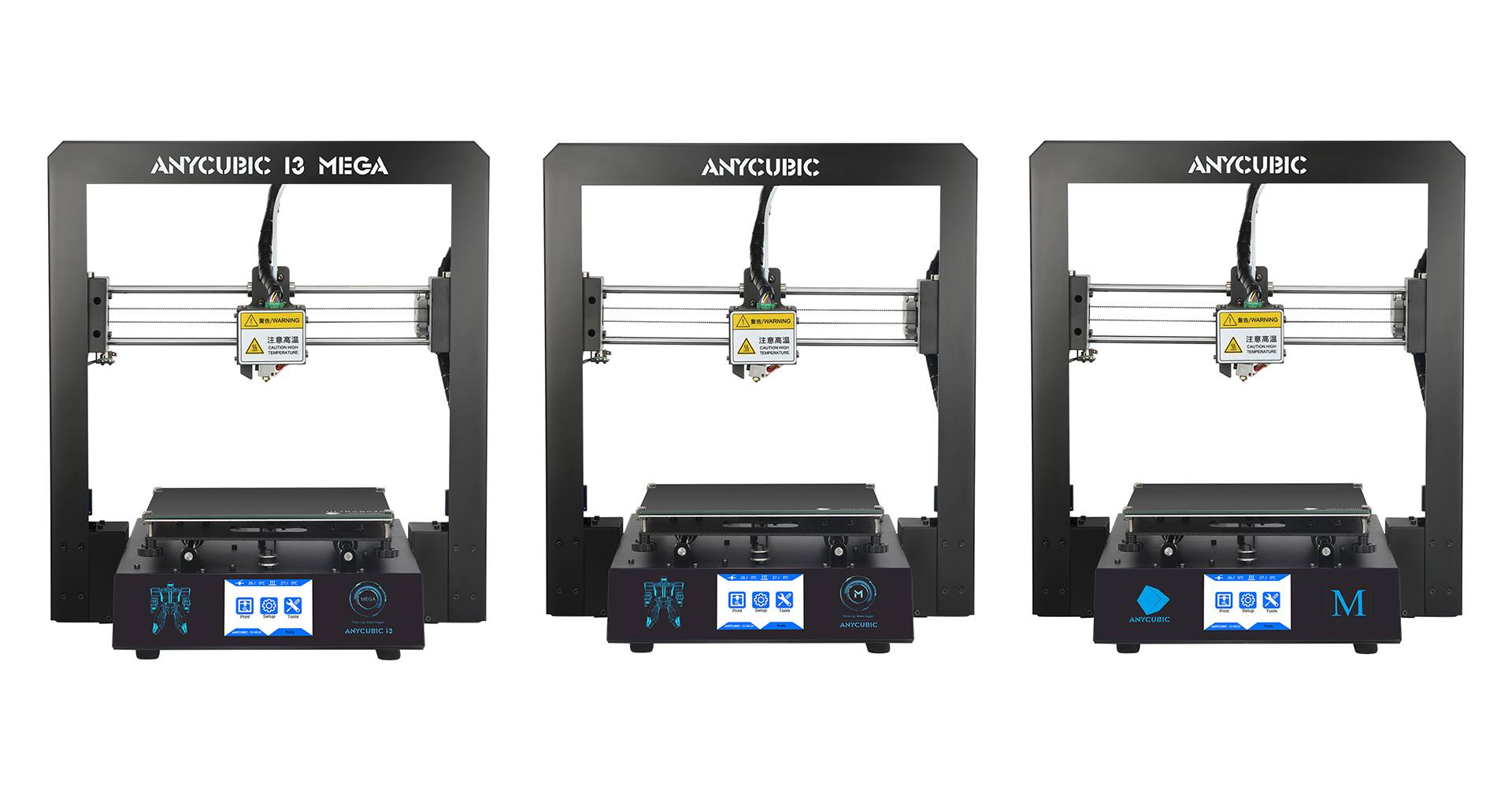 Important Notice!!!🎙🎙🎙 🔹To address concerns over fake Anycubic Mega Series and Chiron in the market, we here announce that official Anycubic Mega and Chiron bear the following silk screening as below. 🔹All printers with sick screening as above are from Anycubic. 💯💯❤️... Should you have further questions regarding your printer, visit anycubic.com/pages/contact-us  Best regards,