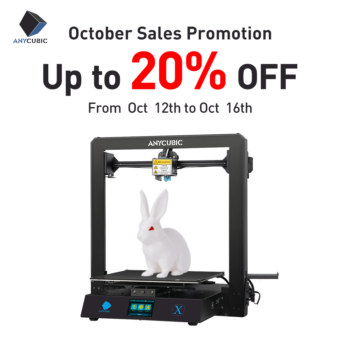 Did you miss the promotion sale for the Mega S printer?