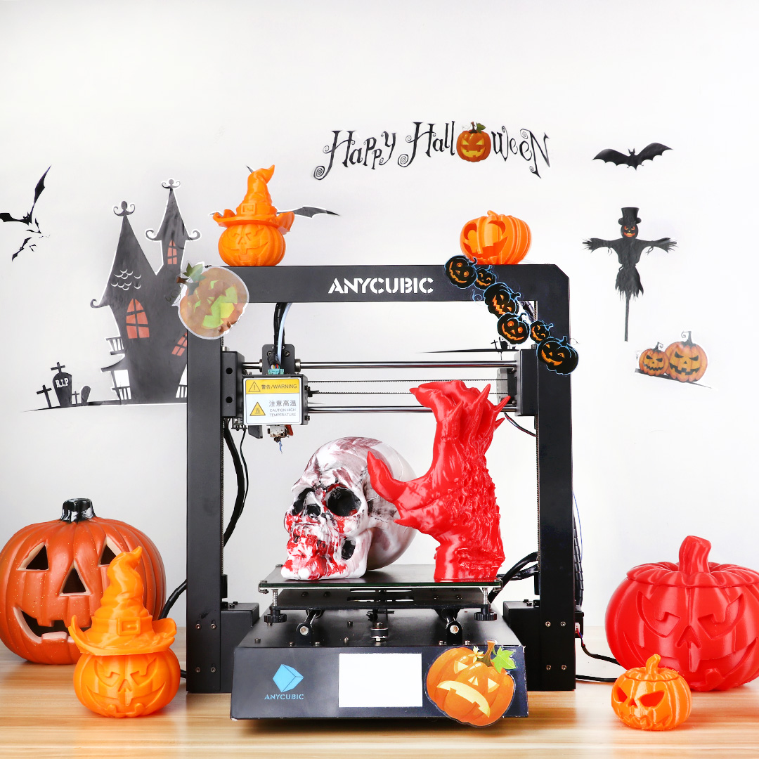 We printed Halloween Skull for the festival, what about you?