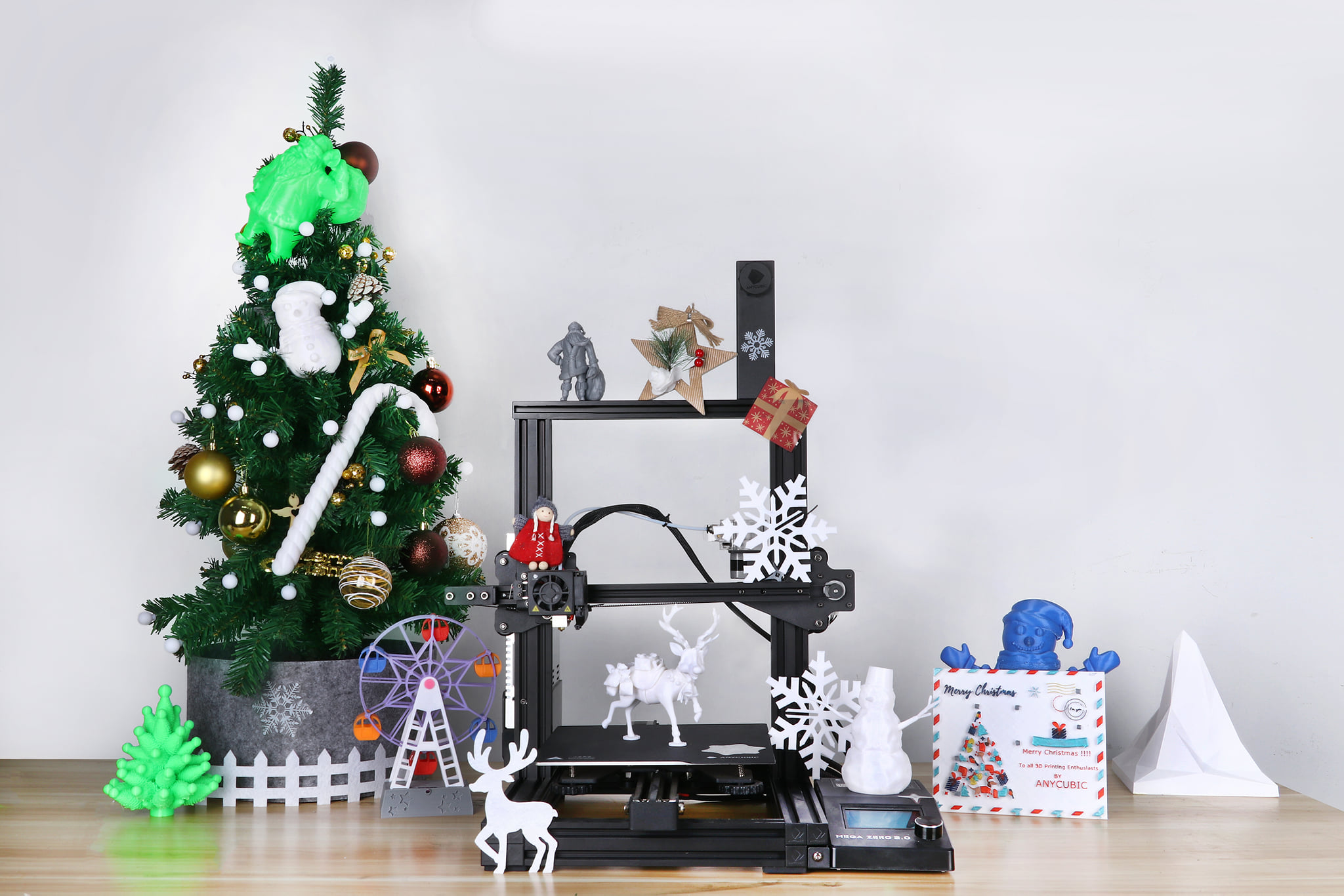 Christmas is just around the corner, Anycubic would like to thank you for all of your support in this particular year. We wish you the best during this joyful season. Are you still looking for a Christmas gift? What about Mega Zero 2.0?🎆🎄🎪😎😛 Stay tuned and learn more: