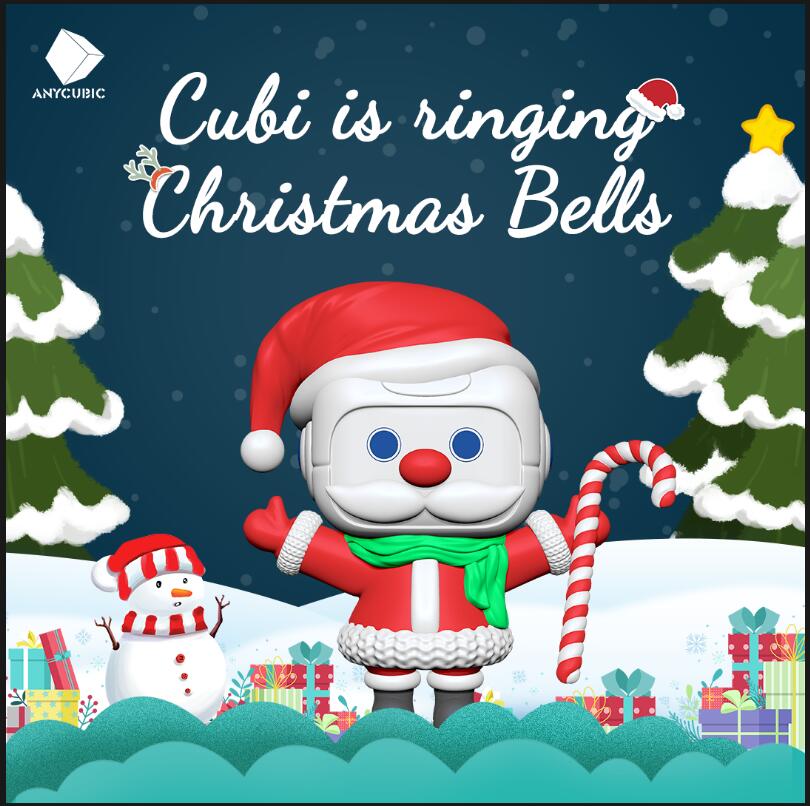 Cubi is ringing Christmas bells? Christmas is only 2 days away.