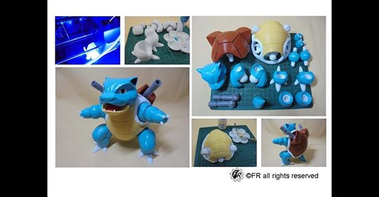 How to print Blastoise with Anycubic printer?😍😍