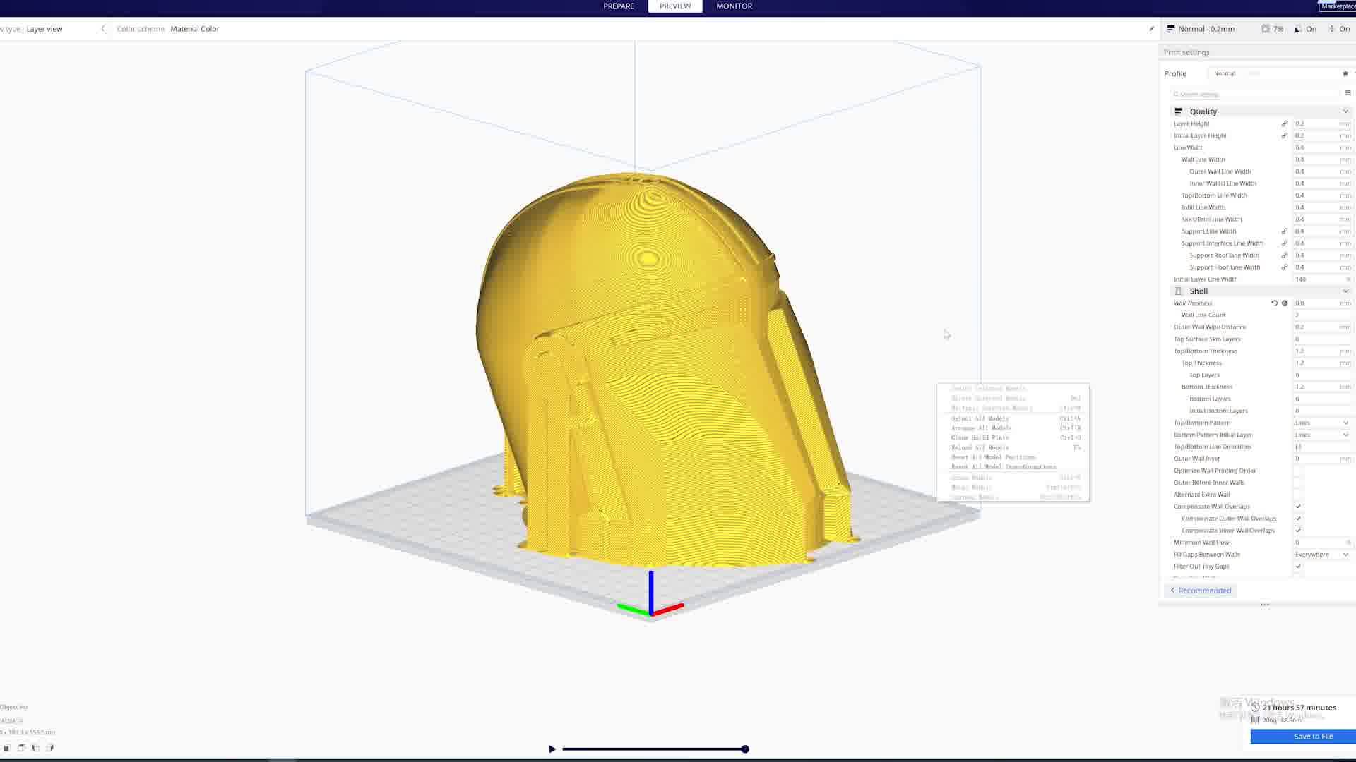 How to make a black series Mandalorian Helmet with Mega X?