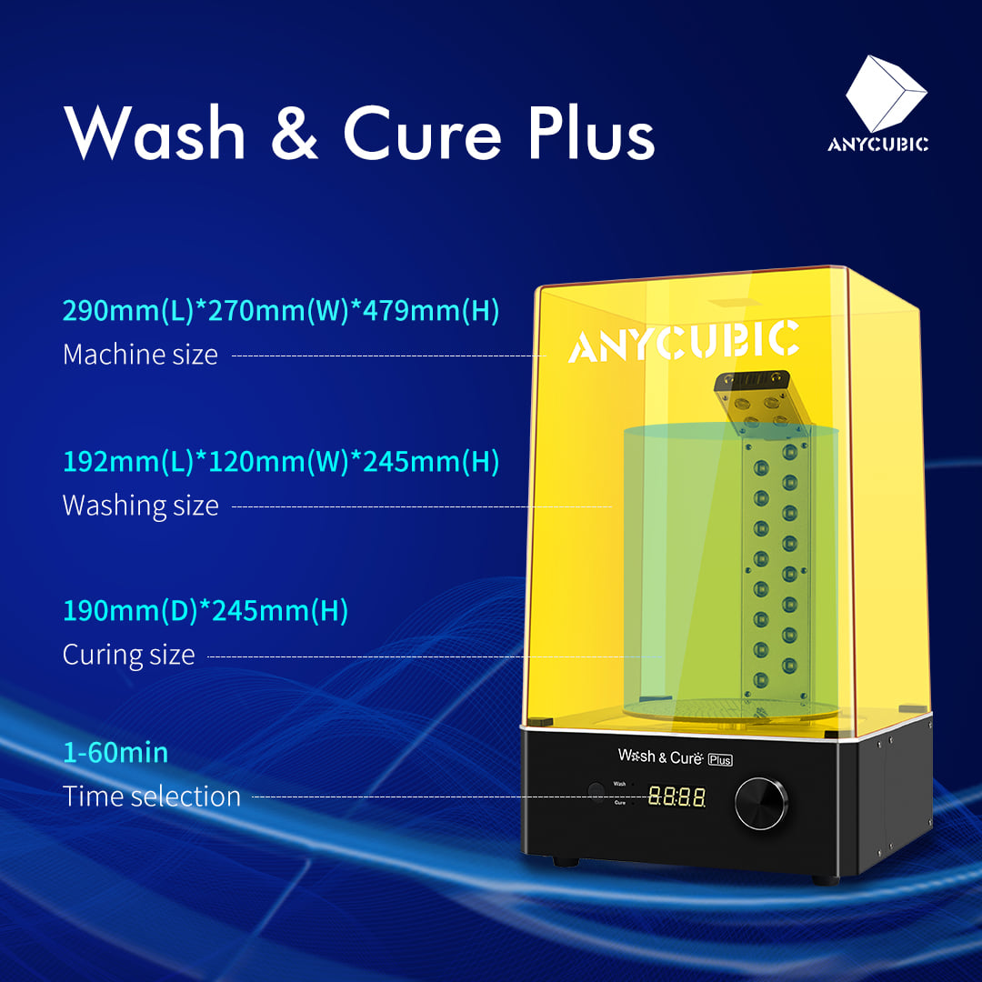 Here is more detailed parameter information about Wash & Cure Plus.🤗😃😁😍😎👀📣