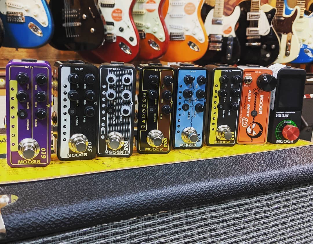 Our team is on holiday this week so we have limited support staff. Thanks for your patience! In the meantime, we'll keep reposting from our awesome dealers! #MooerAudio #micropedal...