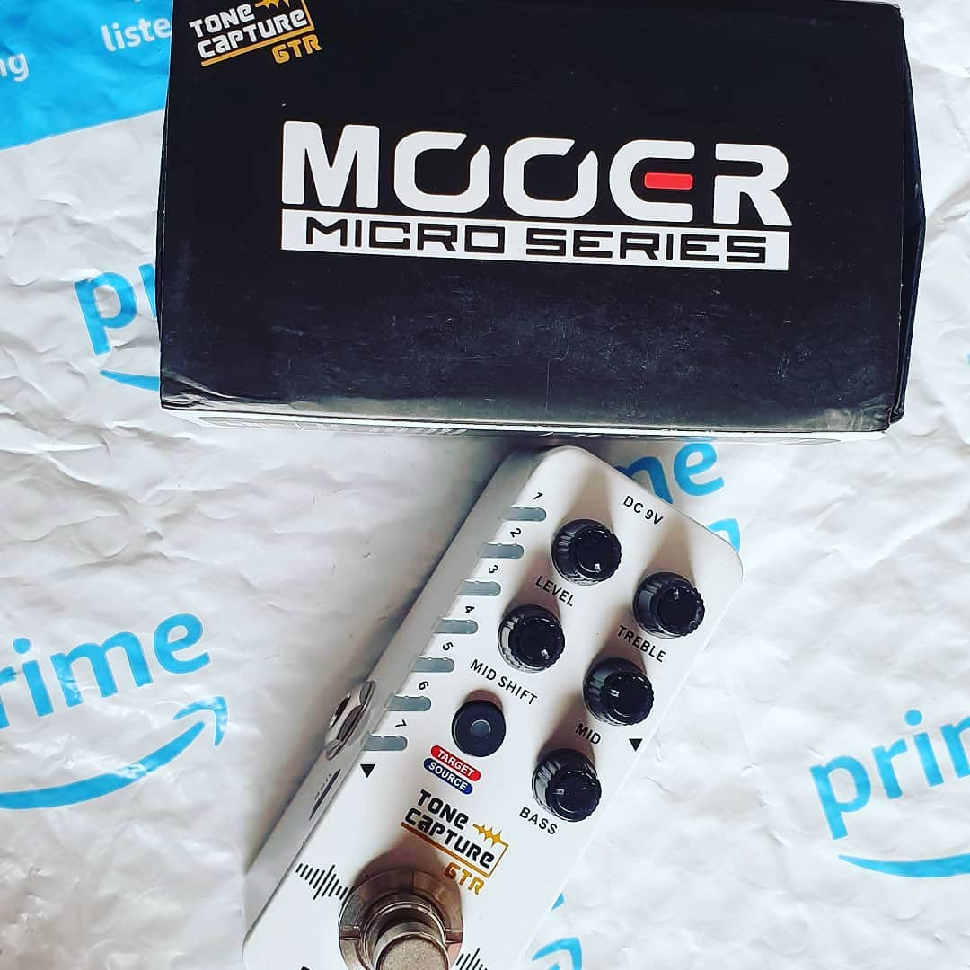 Thanks for sharing @princofgiri - Tone Capture GTR Micro Pedal now available on Amazon.  Keep sharing your favorite MOOER products with #tonecapture for your chance at a repost! #mooeraudio #preamplive #stompboxes #digitalpedals #guitar #effects #pedals #guitarra #microseries... New toys from @amazon. Mooer Tone Capture GTR | @mooeraudio #tonecapture #gtr