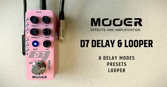 New Micro Series D7 Delay + Looper full demo by Do Noise.