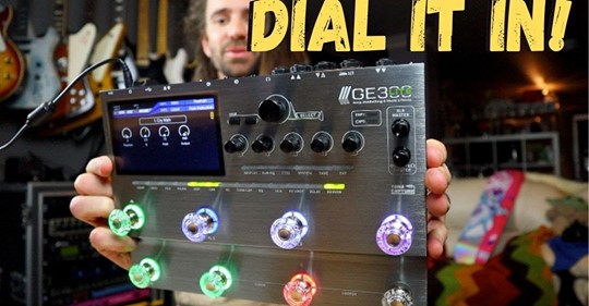 Dial it in!  MOOER GE300 LITE. #mooer...