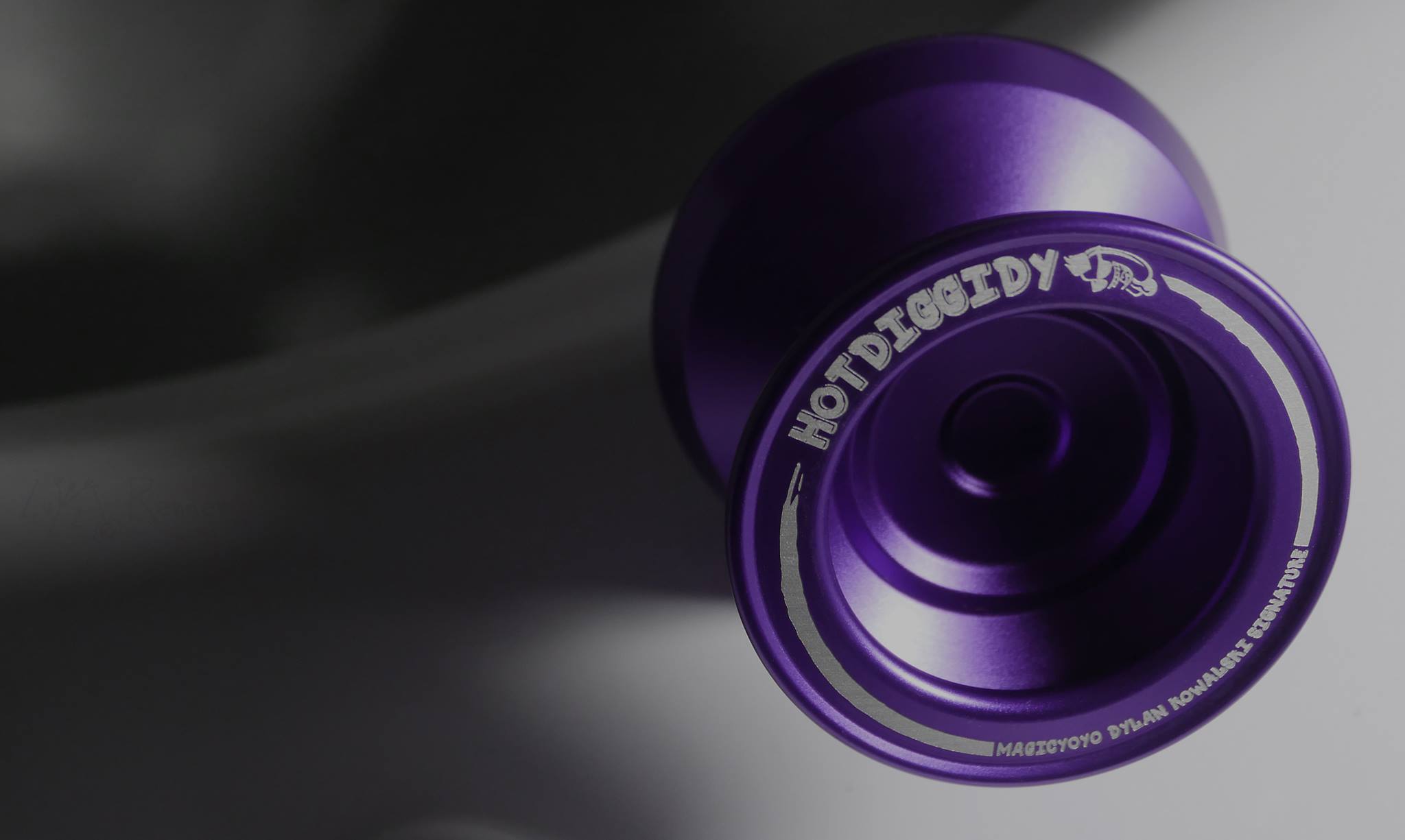 Elegant Solid Purple Hotdiggidy. 