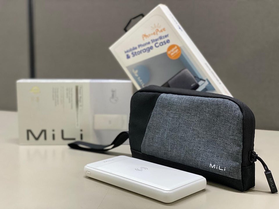 Pair the new MiLi PhonePure UVC Sterilizer Pouch with a slim power bank, like the MiLi Power Magic IV!  Both are available over at the official flagship store on Lazada. Link in bio 🔑  #MiLi...